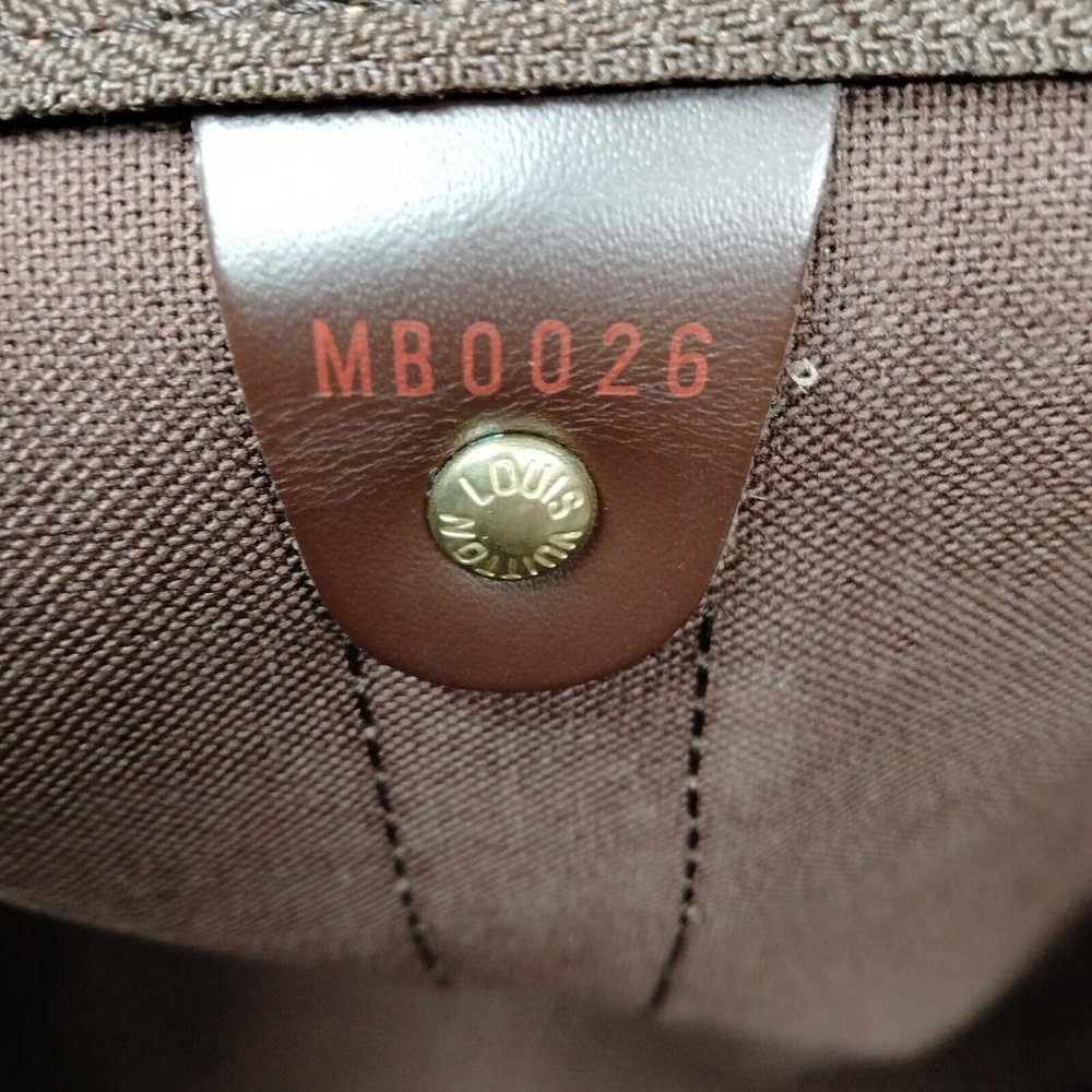 347855F V Louis Vuitton Travel Bag Keepall 50 Brown Damier - Picture 8 of 9